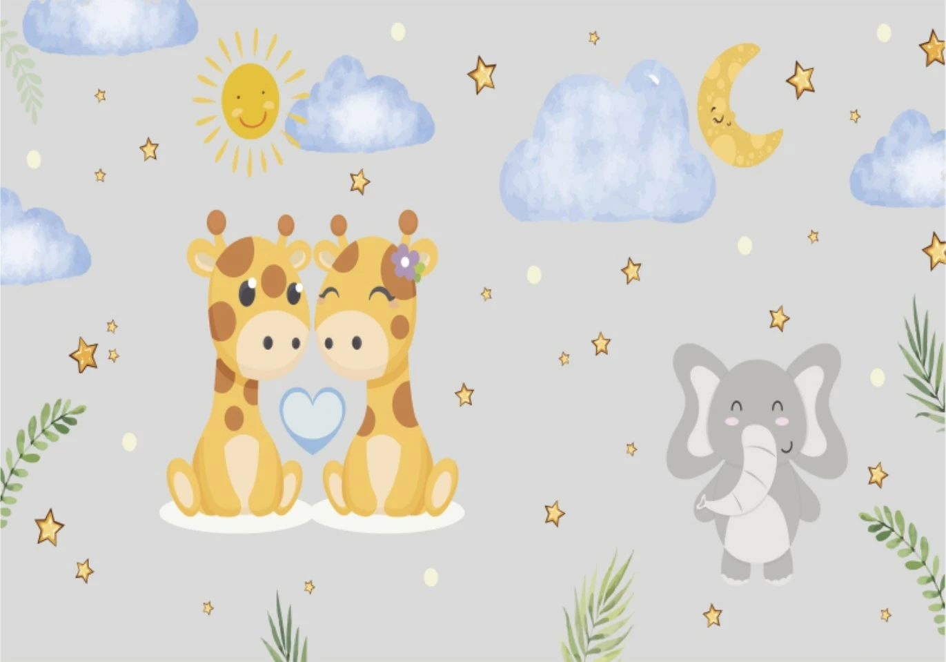 Qilim për fëmijë, shumëngjyrësh, 80x150cm, Conceptum Hypnose CT-3108