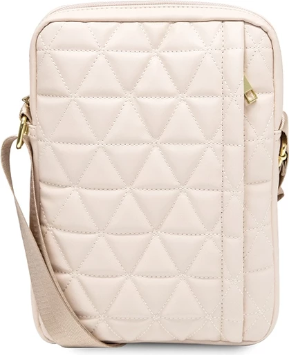 Çantë tabletë Guess GUTB10QLPK 10", Quilted, Rozë