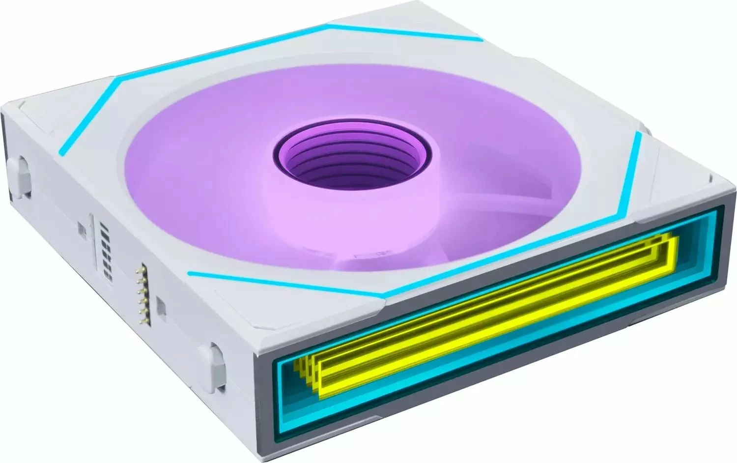 Ventilator PC Lian Li UNI FAN SL-INF120 ARGB Wireless Reverse Blade 120mm PWM (12RSLIN1W1W) e bardhë 1 copë