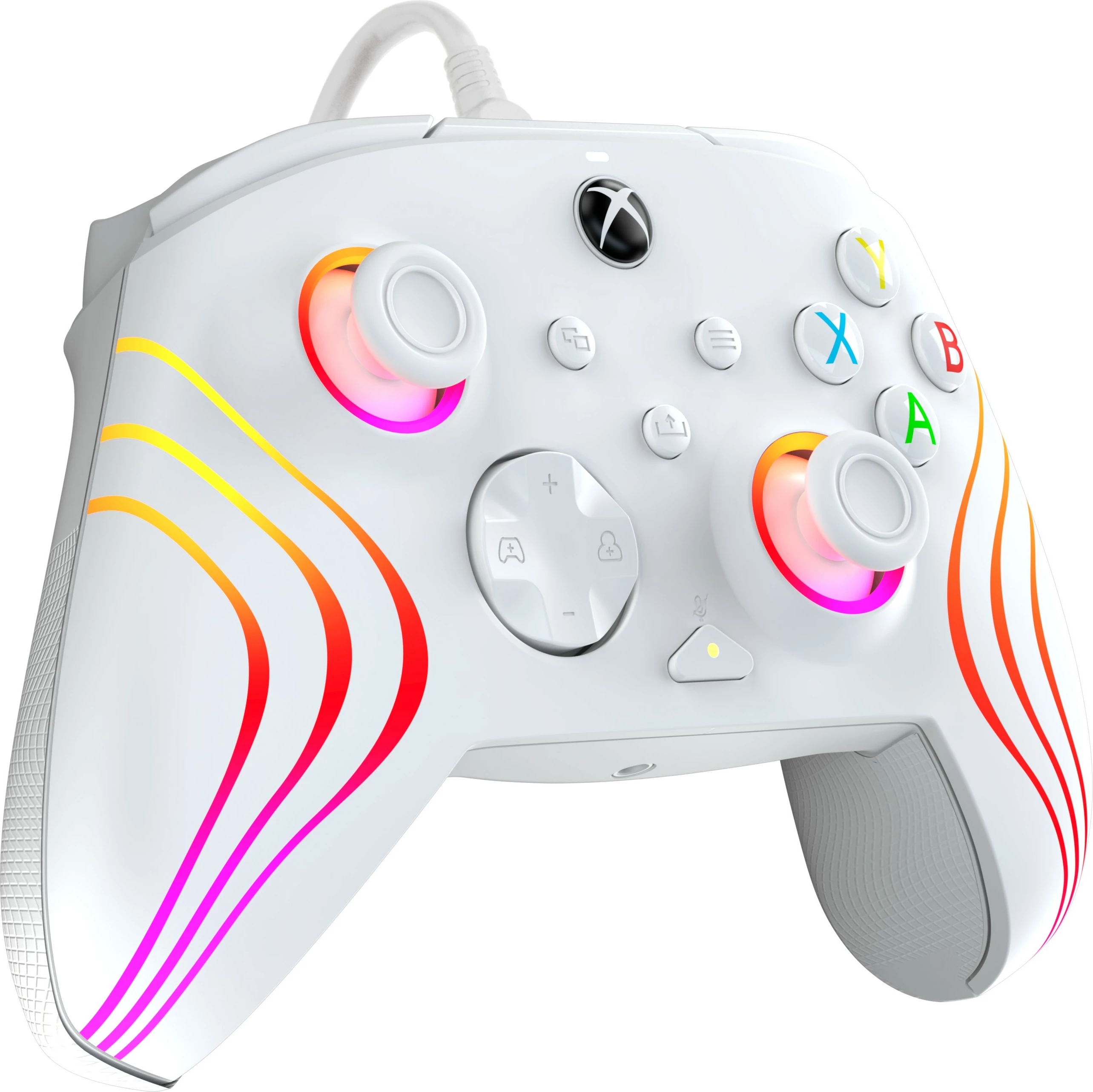 Gamepad PDP Afterglow Wave, Xbox Series X|S, PC, i bardhë