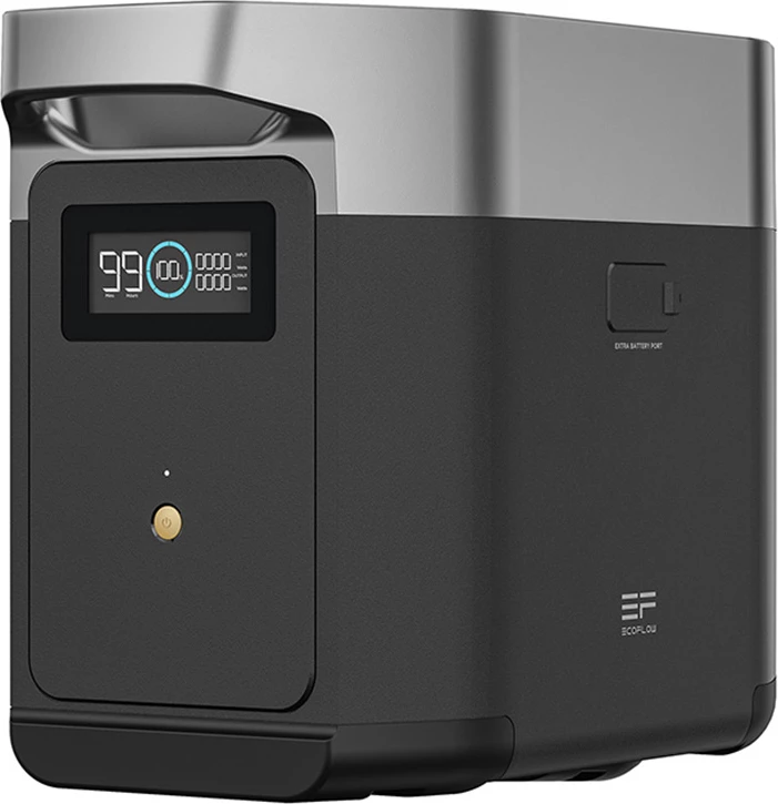 Bateri shtesë EcoFlow DELTA 2, 1024 Wh, për stacion energjie, e zezë