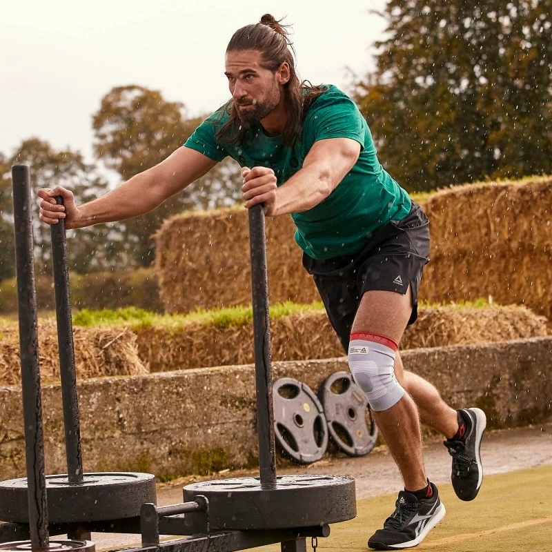 Mbështjellës i gjurit Reebok SpeedWick XL për meshkuj dhe femra, ngjyrë blu