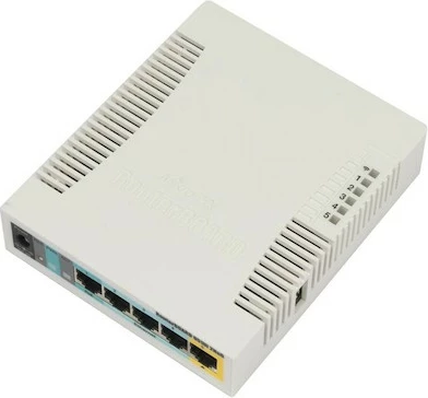 Router MikroTik RB951Ui-2HnD, 128 MB, 5 porte Ethernet, i bardhë