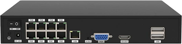 Set kamerash sigurie Foscam FNA108E-B4-2T, 4 kamera, 8MP, 2TB, e bardhë