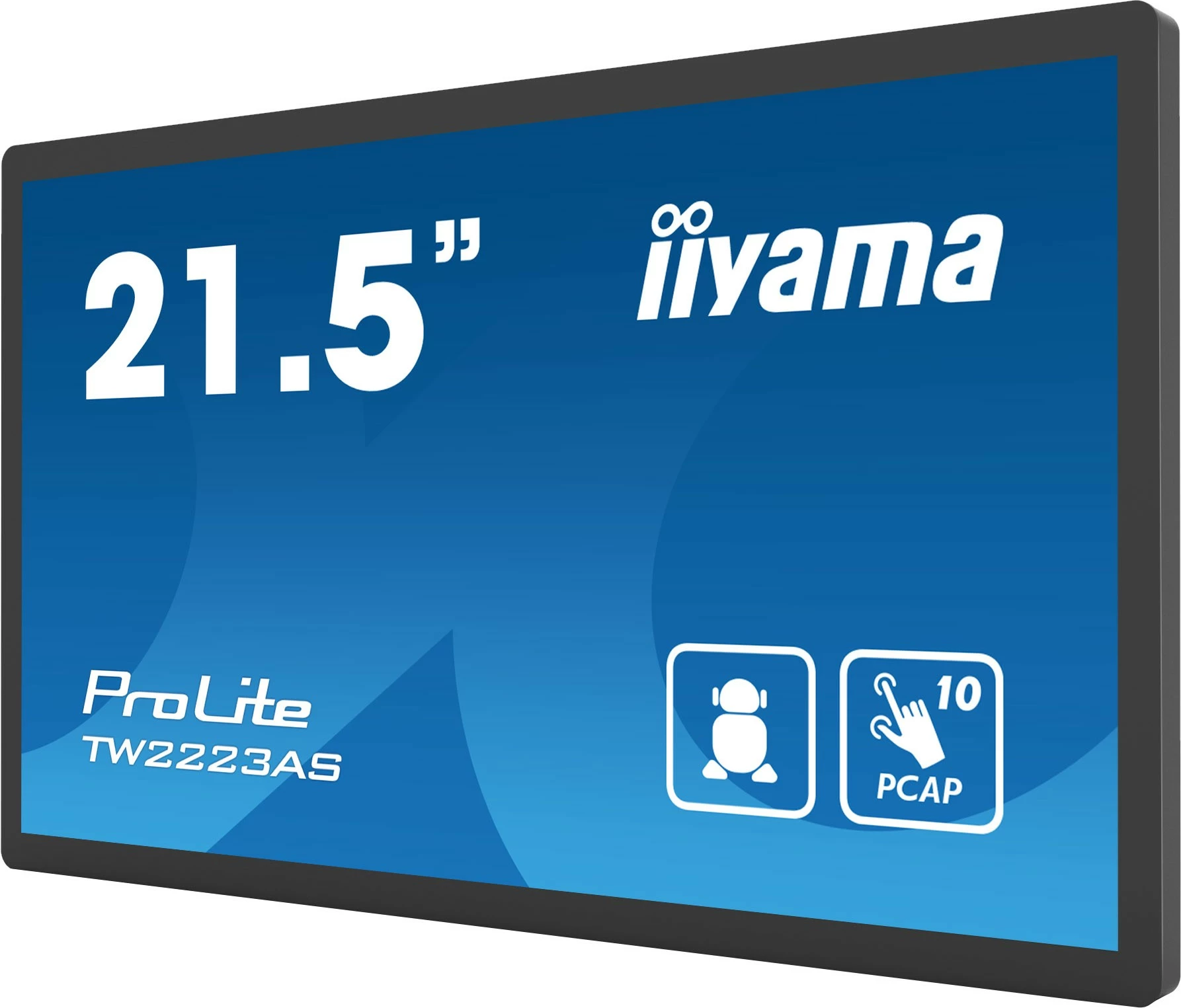 Panel interaktiv iiyama TW2223AS-B2, 21.5", Full HD, Wi-Fi