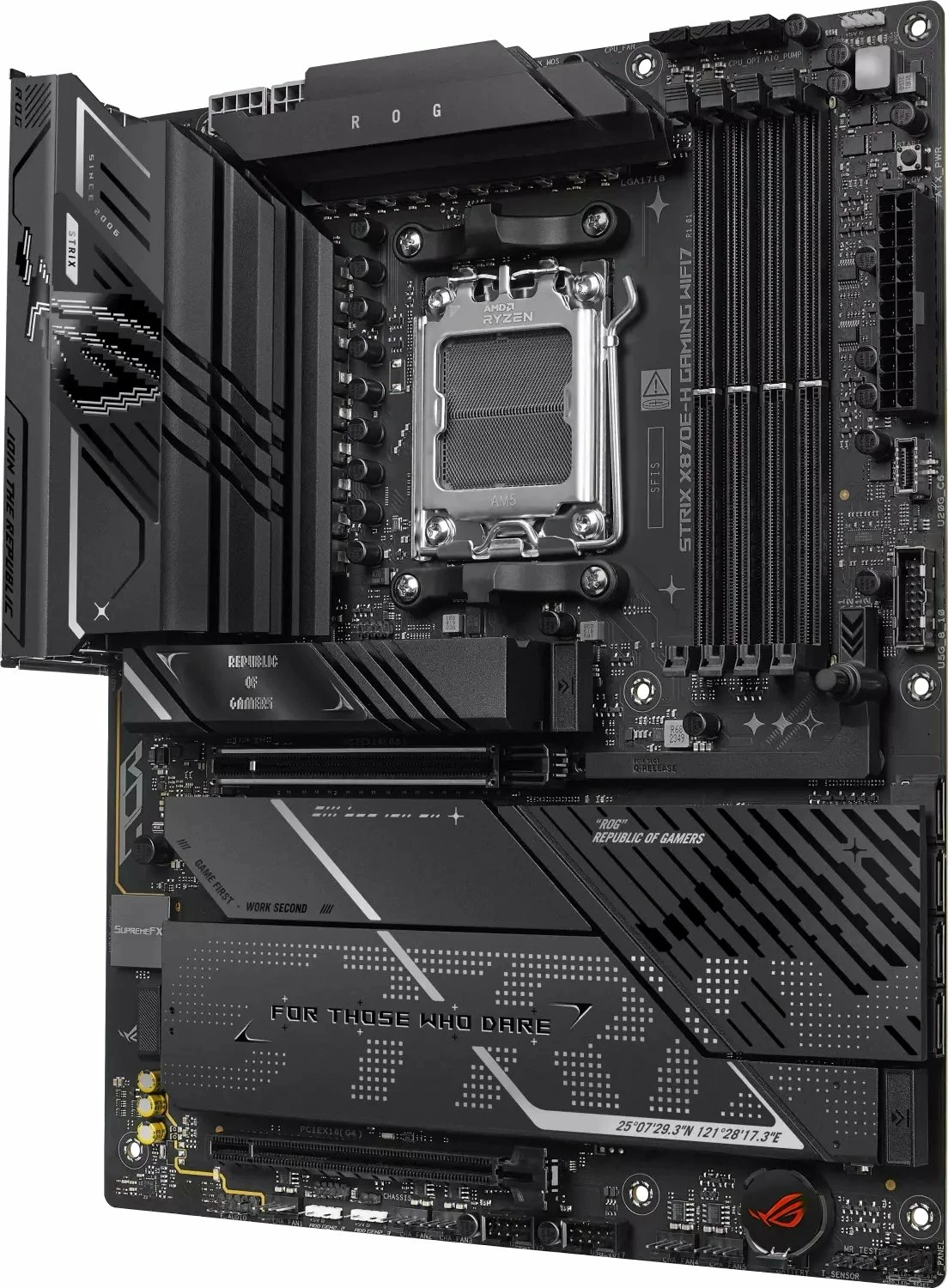 Pllakë amë Asus ROG Strix X870E-H Gaming WiFi 7, AM5, ATX, DDR5 256GB