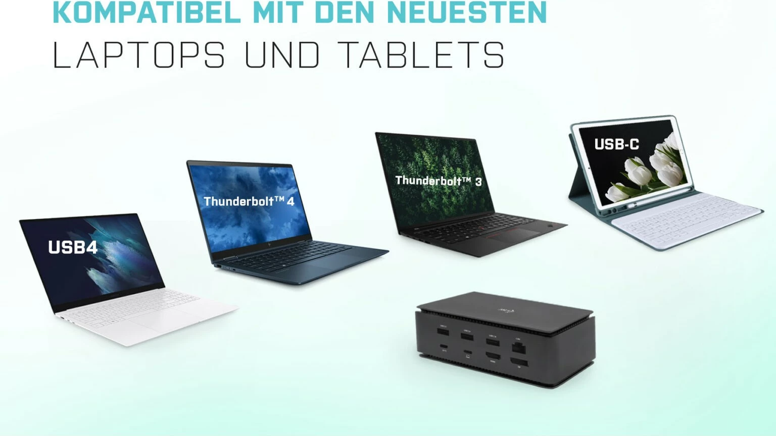 Docking station I-Tec Metal USB4 me karikues universal 100W, 1x HDMI, 1x DP, 3x USB 2.0, LAN, SD, i zi