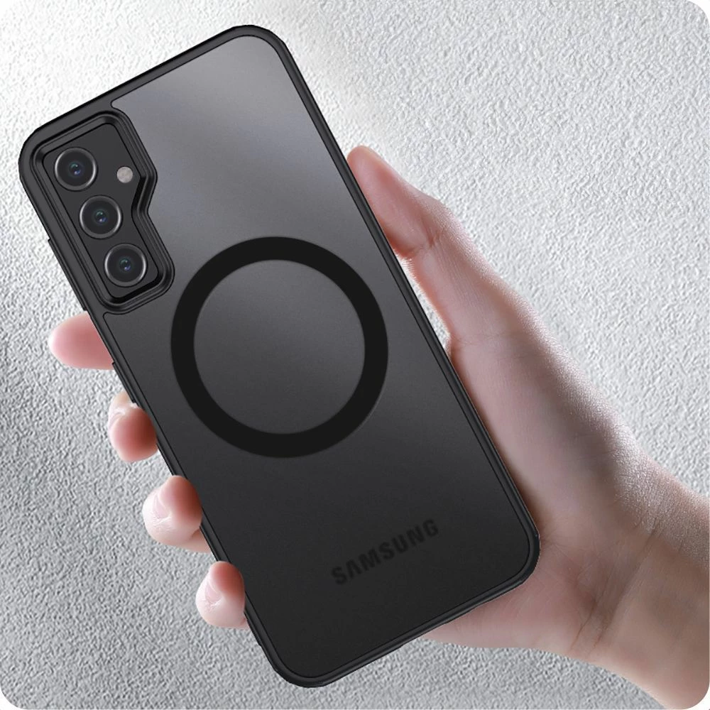Mbështjellës Tech-Protect MagMat për Samsung Galaxy A55 5G, MagSafe, i zi mat