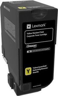 Toner Lexmark 74C2SYE, i verdhë, 1 copë
