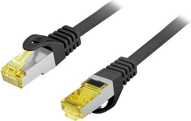Kabllo rrjeti EQUIP Cat6A S/FTP 0.25m, RJ-45, outdoor, e zezë