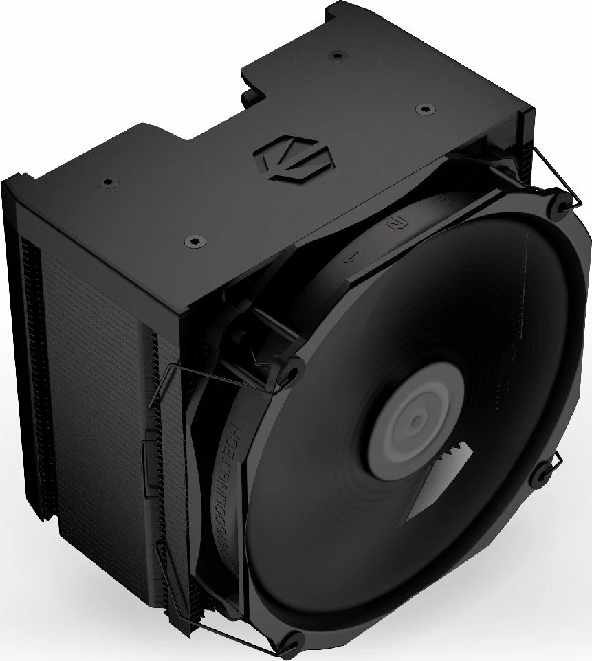 Ftohës CPU Endorfy Fortis 5 Black EY3A013, 140mm PWM, 220W TDP, 6 tuba nxehtësie, i zi