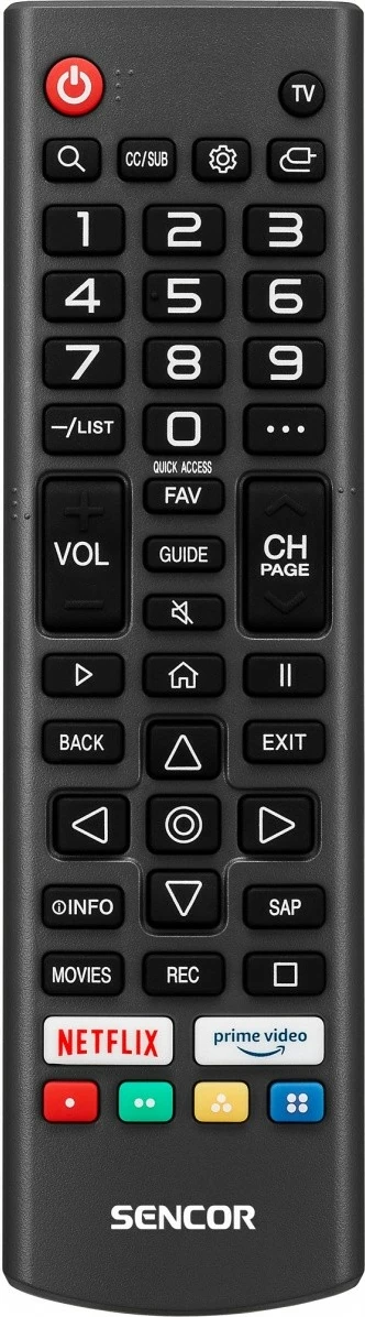 Televizor SMART Sencor SLE 32S830WB, 32 inç, webOS LG, Wi-Fi, Bluetooth, HD Ready, i zi