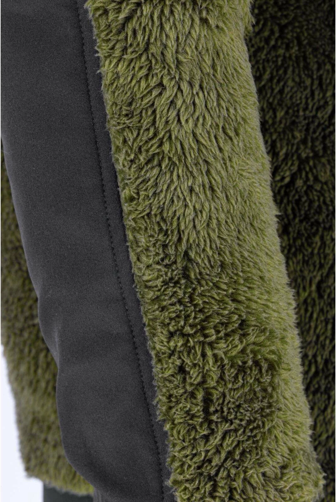 Xhaketë flis Sherpa për meshkuj LAHTI PRO L4015406, 300 g/m², 3 xhepa me zinxhir, 3XL, e gjelbër
