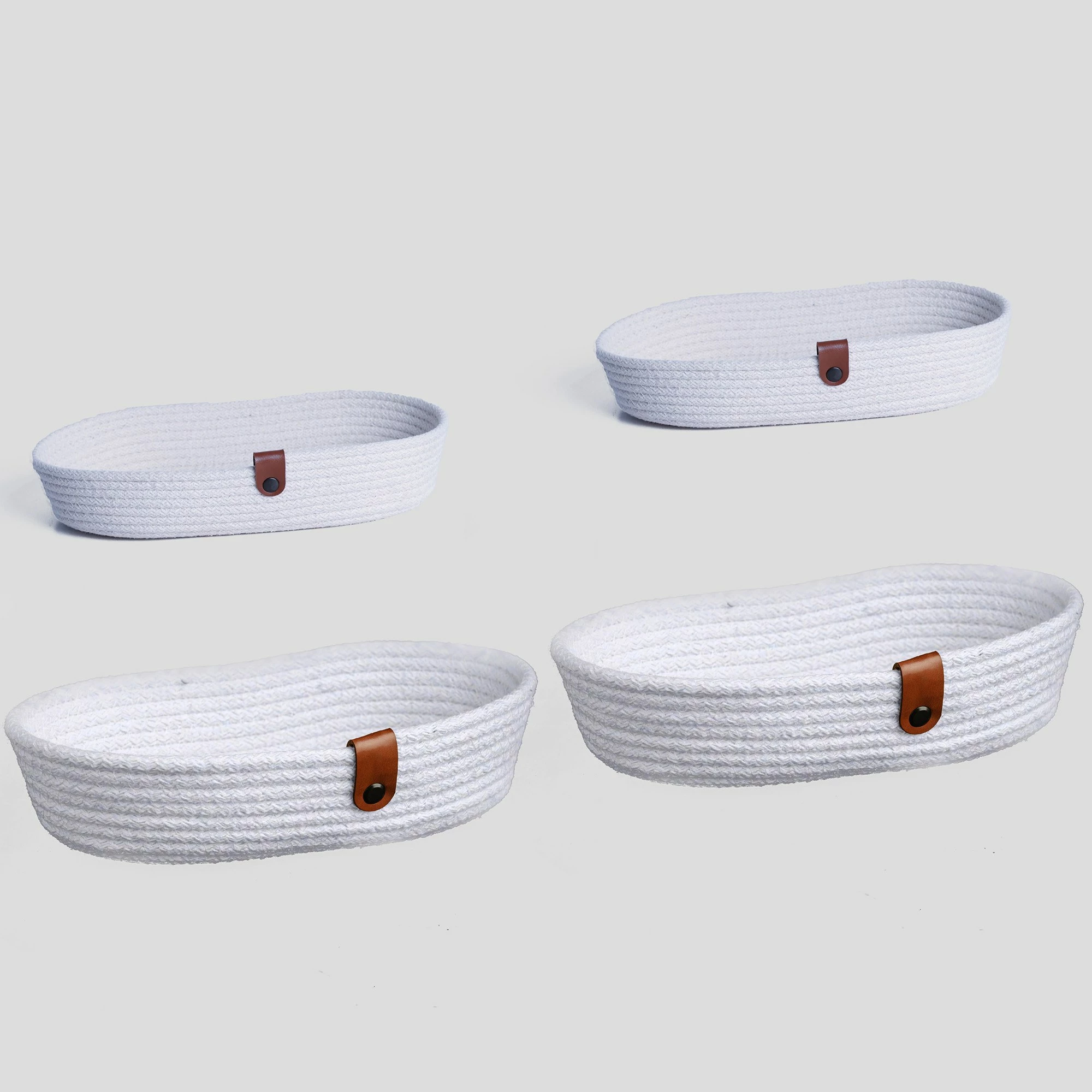 Set shporta pambuku për bukë (4 copë), Aberto Design, JUT01001127D