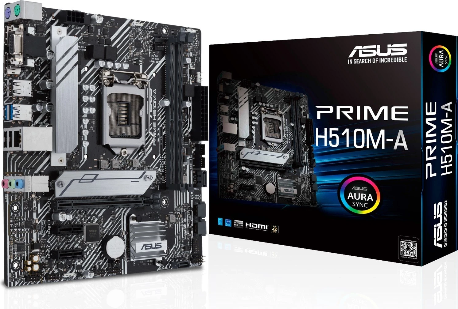 Pllakë amë ASUS Prime H510M-A, Intel H510