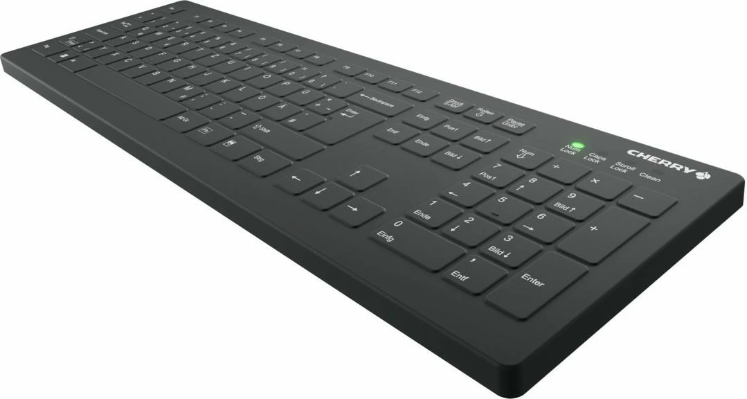 Tastierë Cherry AK-C8112, wireless, QWERTZ, scissor, e zezë