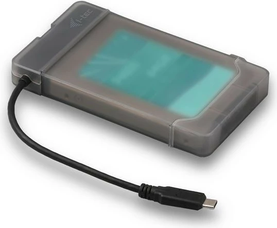 Kasë e jashtme i-tec MySafe USB-C 3.1 Gen. 2 për 2.5" SATA HDD/SSD, e zezë