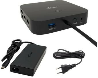 Kasë dokimi i-tec C31TRI4KDPDPRO100 me karikues universal 100W, e zezë