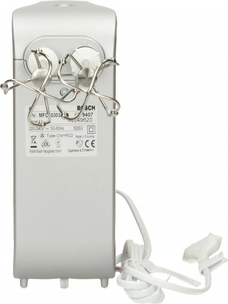 Mikser dore Bosch MFQ 40303, 500W, 5 shpejtësi, Kuq/Argjend