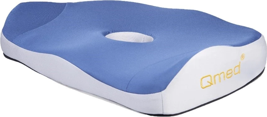 Jastëk ortopedik për ulje QMED COMFORT SEAT CUSHION, i bardhë