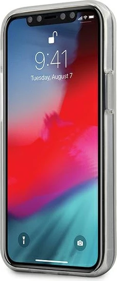 Mbështjellës Guess GUHCP12SPCUMPTPI për iPhone 12 mini 5.4", Metallic Collection, rozë