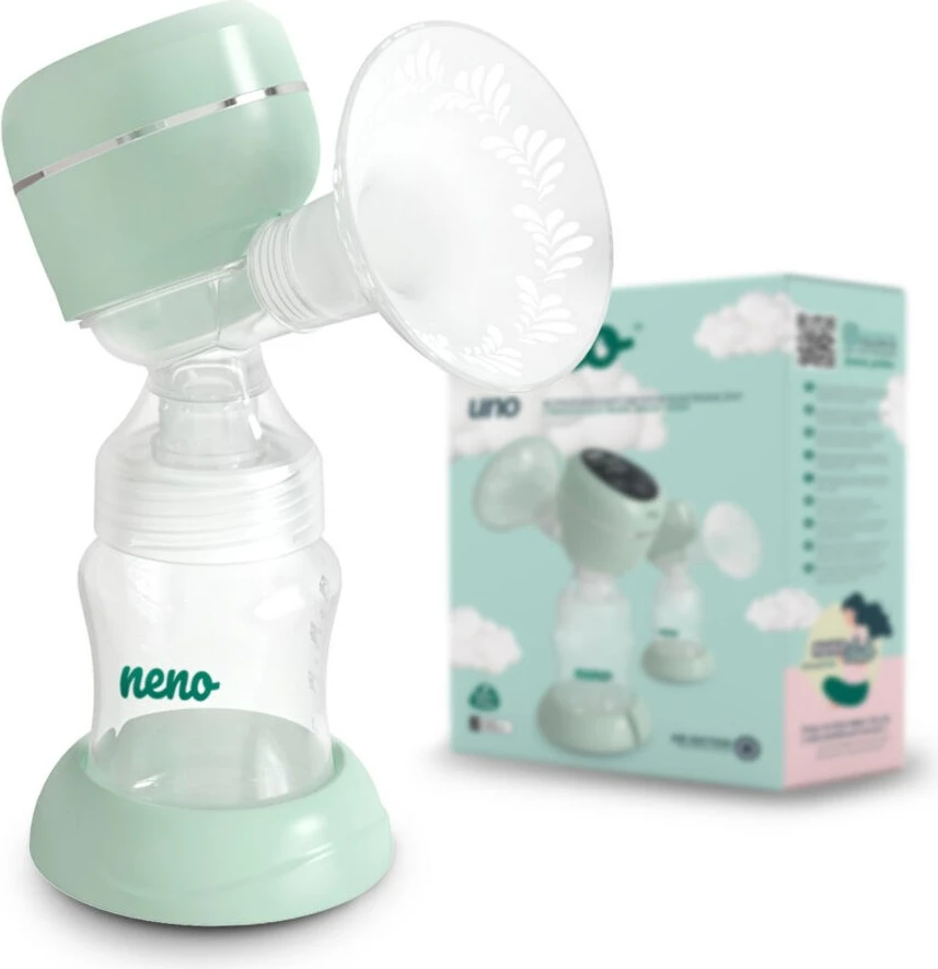 Pompë gjiri elektronike neno UNO 150 ml, e gjelbër