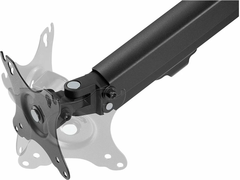 Mbajtës tavoline për dy monitorë Neomounts FPMA-D650DBLACK, 17-27", i zi