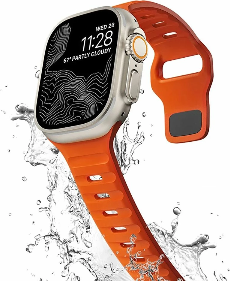 Rrip sportiv Tech-Protect IconBand Line për Apple Watch 42/44/45/49 mm, i zi