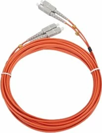 Kabllo optike multimode Gembird CFO-SCSC-OM2-1M, 1m, SC/SC, portokalli