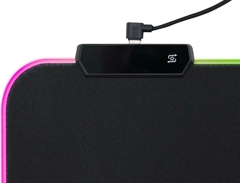 Mauspad Tracer GameZone Maxi RGB, 80 x 30 cm, Plastike, me ndriçim RGB