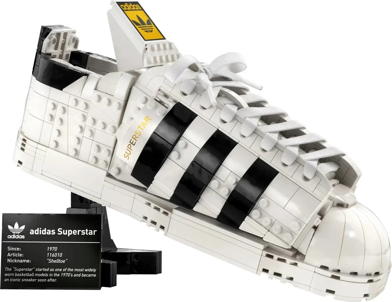 Set LEGO Adidas Originals Superstar, 731 pjesë