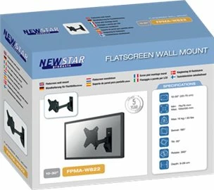 Mbajtës muri për ekran Neomounts FPMA-W822, i zi