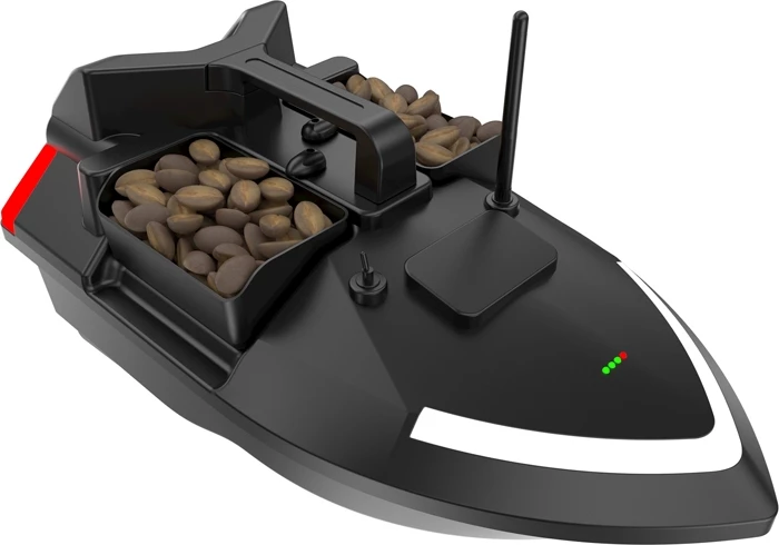 Varkë karremi, Flytec V020, GPS 40 pika, 3 dhoma, rreze 500 m, bateri 7.4V 12000 mAh, e zezë