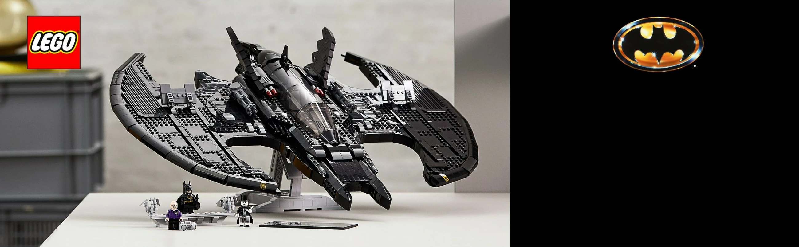 Set ndërtimi LEGO DC Comics Super Heroes 1989 Batwing, 2363 copë, plastikë, shumëngjyrësh
