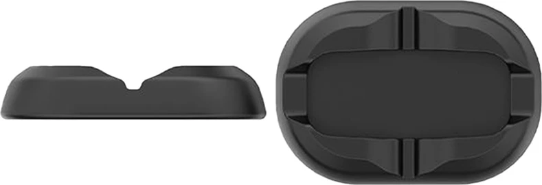 Mbajtëse silikoni për DJI Osmo 360, Puluz PU779B, bazë e gjerë e qëndrueshme, e zezë