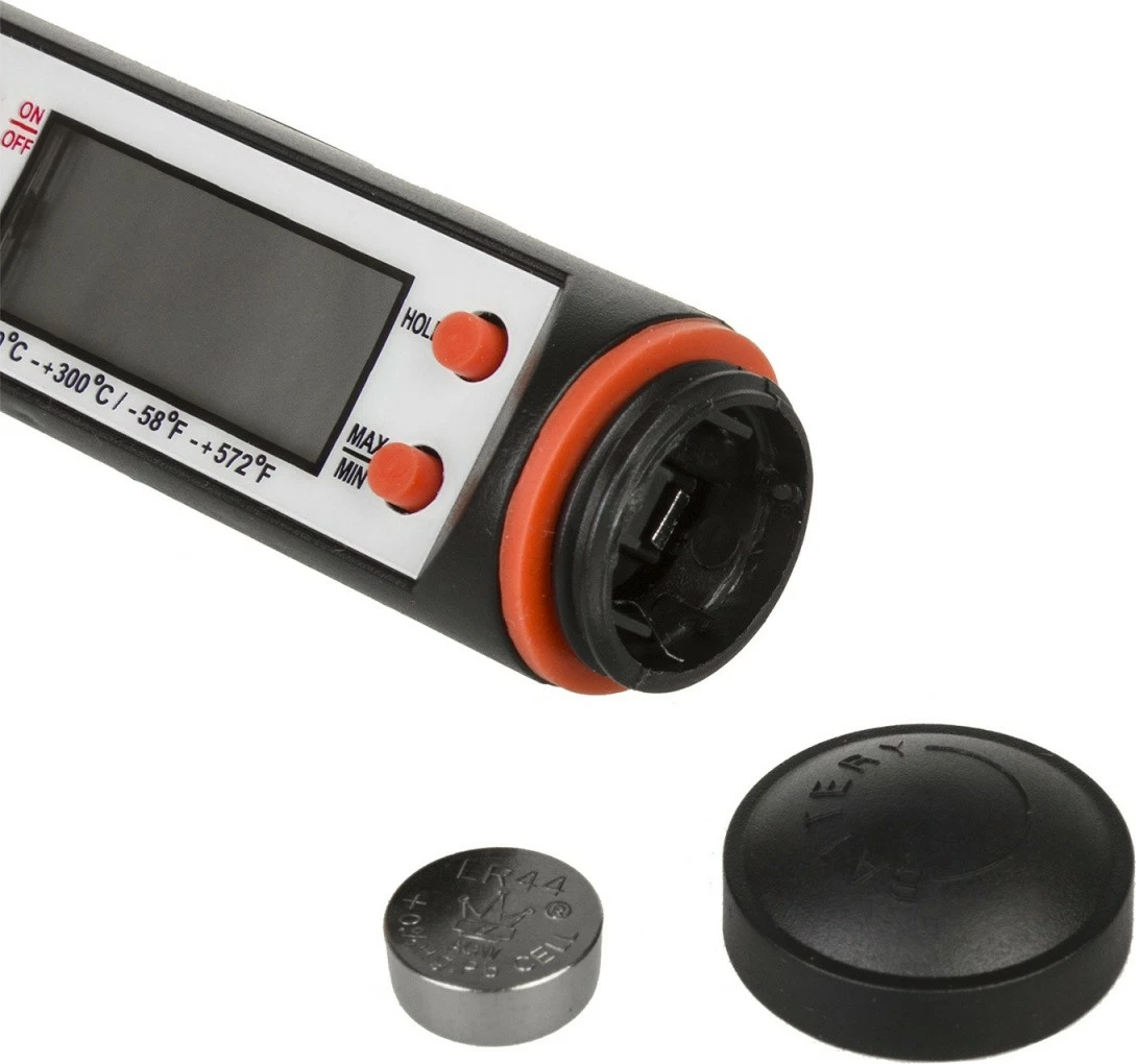 Termometër ushqimi GreenBlue GB178, probë 15cm, i zi