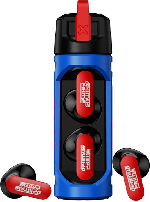 Kufje TWS Transformers TF-T11, Bluetooth 5.4, me kasë rrotulluese, kaltër