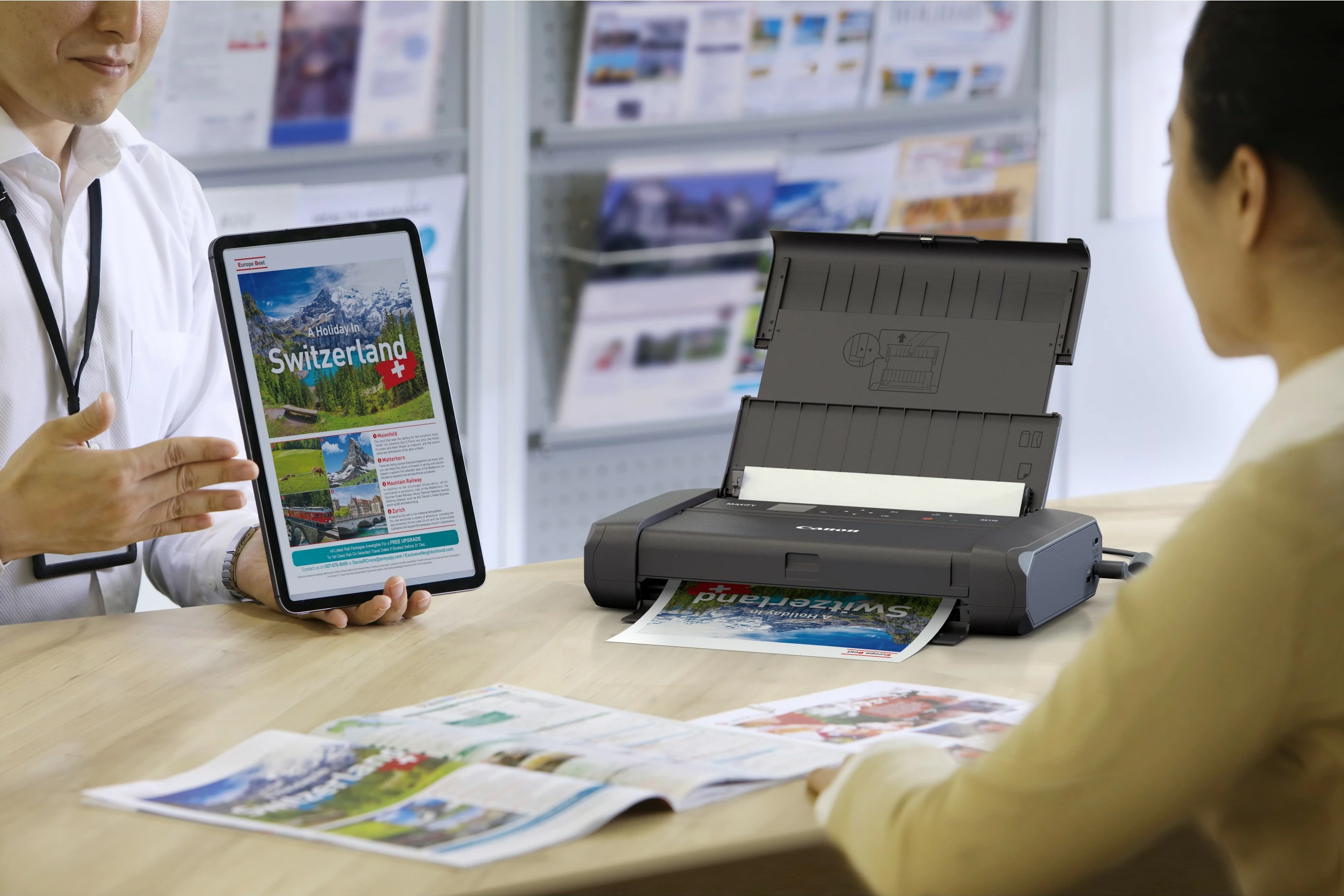 Printer Canon MAXIFY BX 110, Wi-Fi, USB-C, ngjyrë e zezë