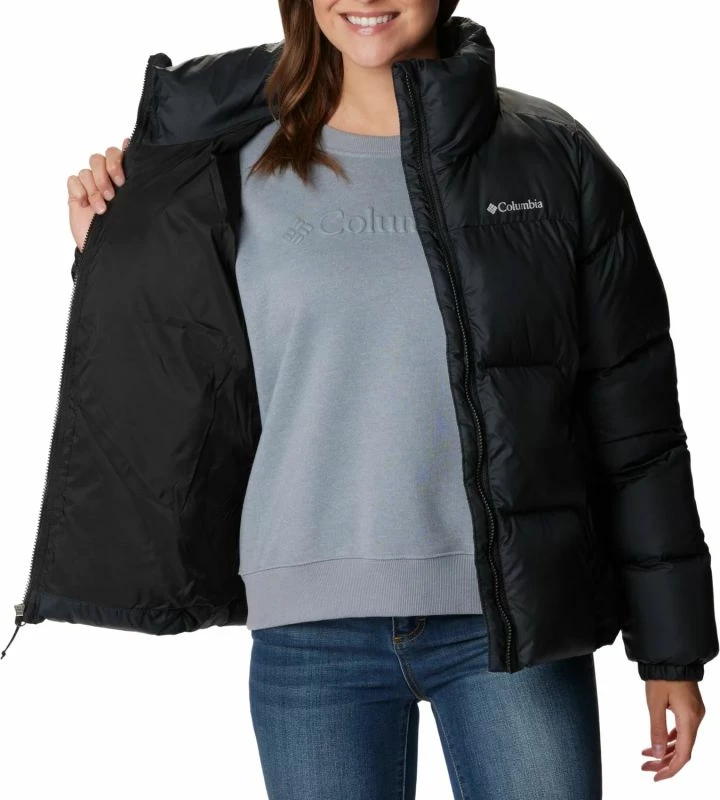 Jakne Columbia femra, të zeza