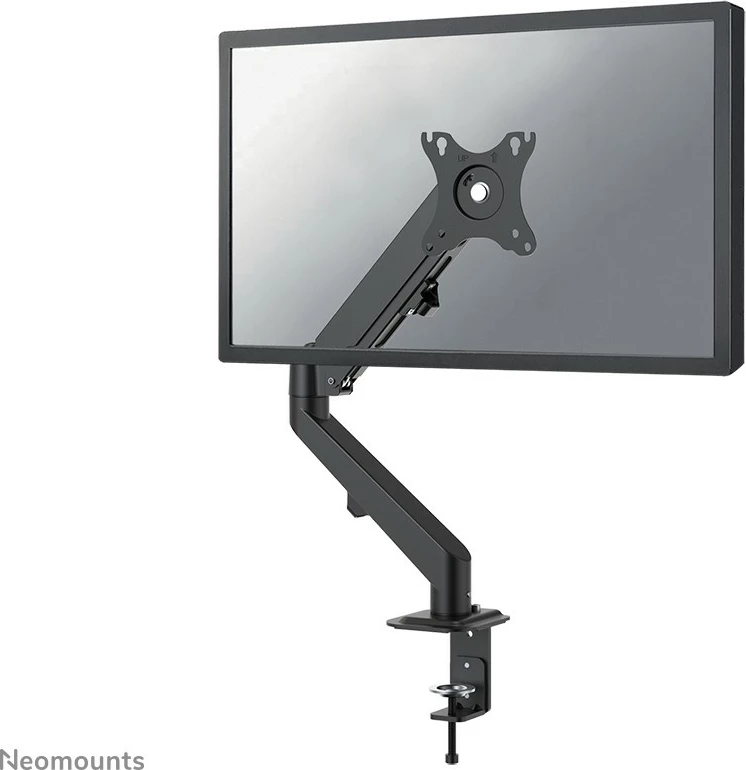 Krah monitori Neomounts DS70-700BL1, gas spring, 17-27 inç, clamp, i zi