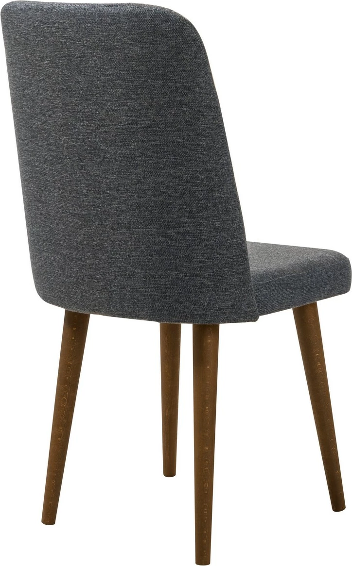 Set tavolinë me karrige dhe konsol, zgjatues, 7 pjesë, Skye Decor, Vina 03 1048, ngjyrë arre, blu e errët