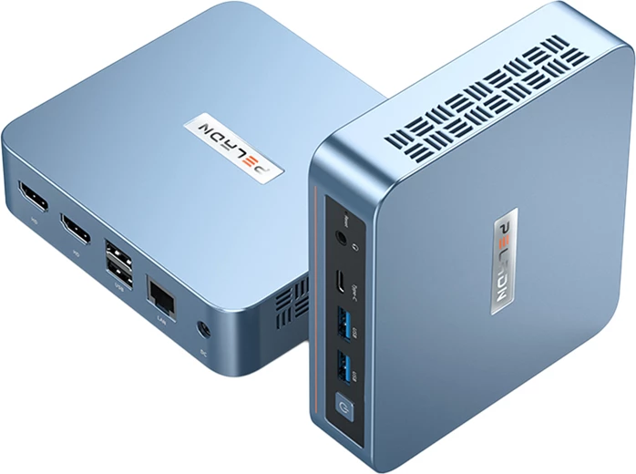Kompjuter mini, Peladn, WI-6 N95, Intel N95, 16GB RAM, 512GB SSD, 4K triple display, Wi‑Fi 5, Blu
