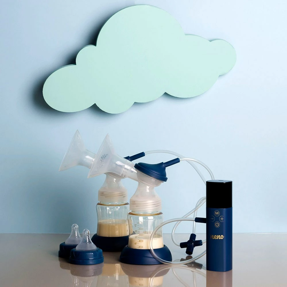 Pompë gjiri elektronike neno Camino, 180 ml, Blu