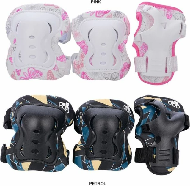 Set mbrojtës për fëmijë Tempish, bardhë e zi