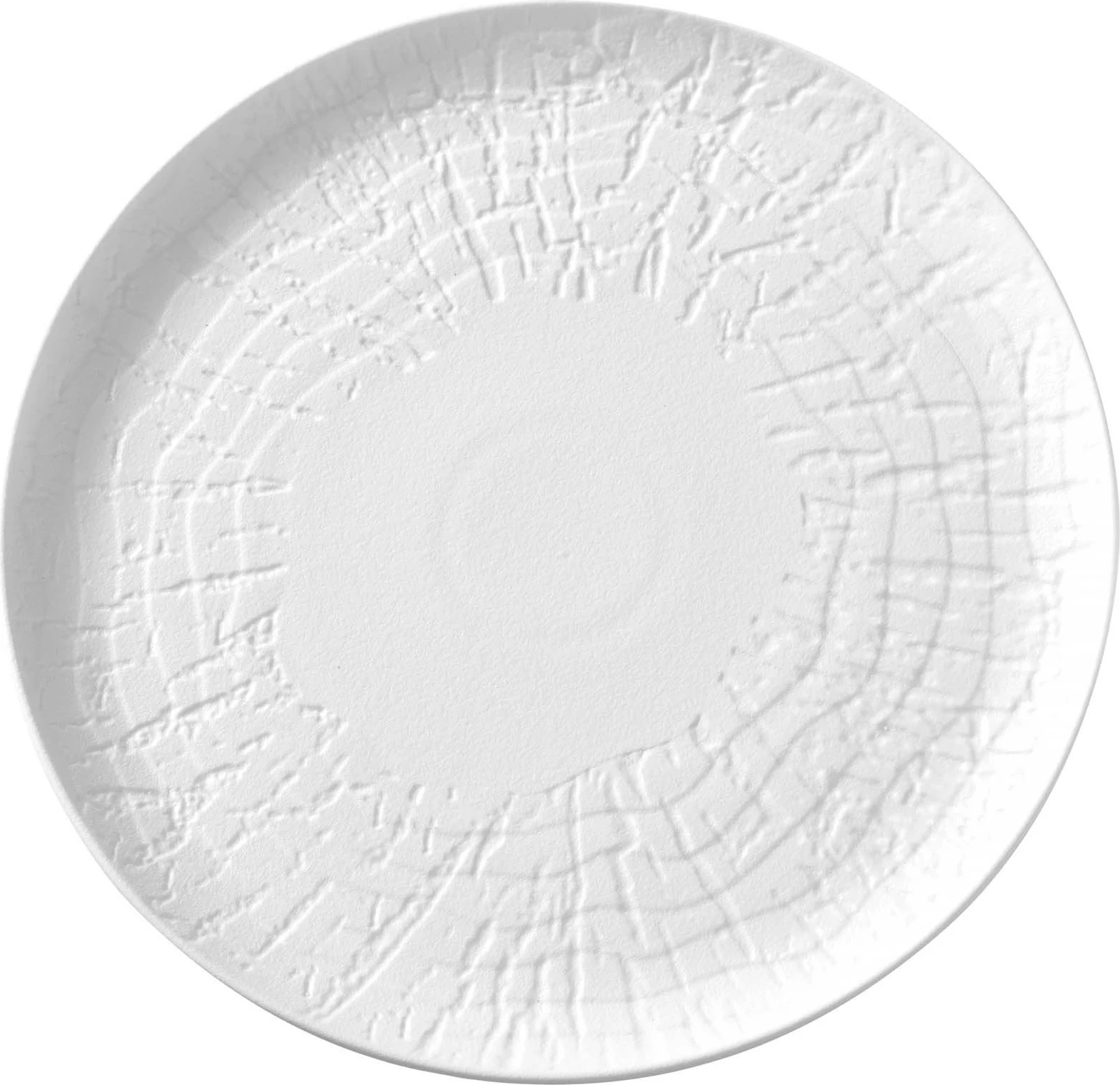 Pjatë e sheshtë Fine Dine Nordic ø230 mm porcelan, e bardhë, set 3 copë