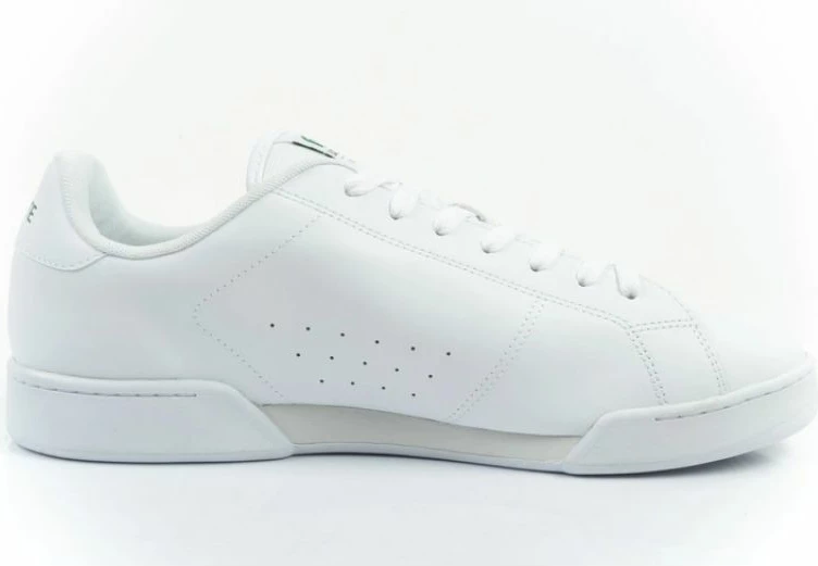 Këpucë të ulëta për meshkuj Lacoste, të bardha