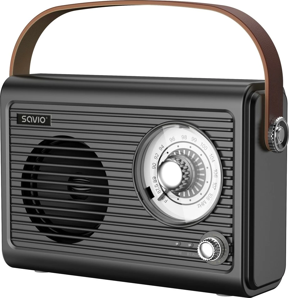 Radio portabile Savio RS-01, Bluetooth 5.3, USB-C, e zezë