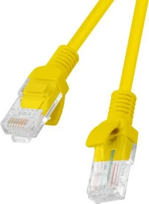 Kabëll rrjeti Lanberg PCU5-20CC-0025-Y, Cat5e, 0.25 m, Verdhë, 10 copë