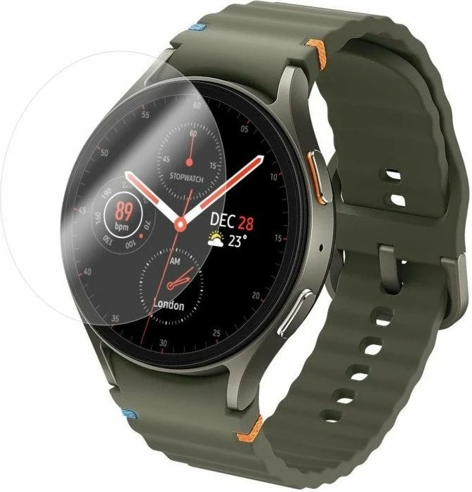 Xham i kalitur mbrojtës Fixed FIXGW-1382 për Samsung Galaxy Watch 7 40mm, 2 copë, transparent