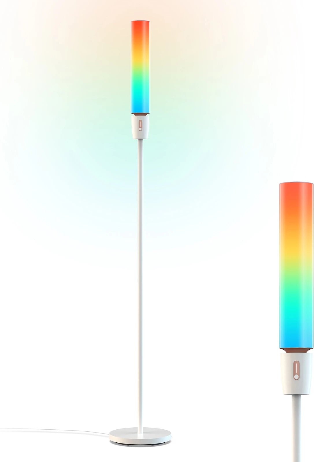 Llambë dyshemeje Govee RGBICWW Cylinder H6078, 140 cm, smart me aplikacion, prizë EU